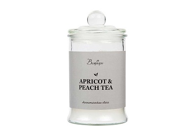 Ароматическая свеча APRICOT & PEACH В спальню На кухню В гостиную, гарантия 